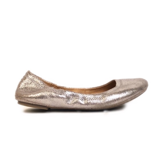 Lucky Brand Shoes - Lucky Brand Emmie Metallic Gold Ballet Flat